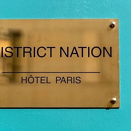Hotell District Nation Paris